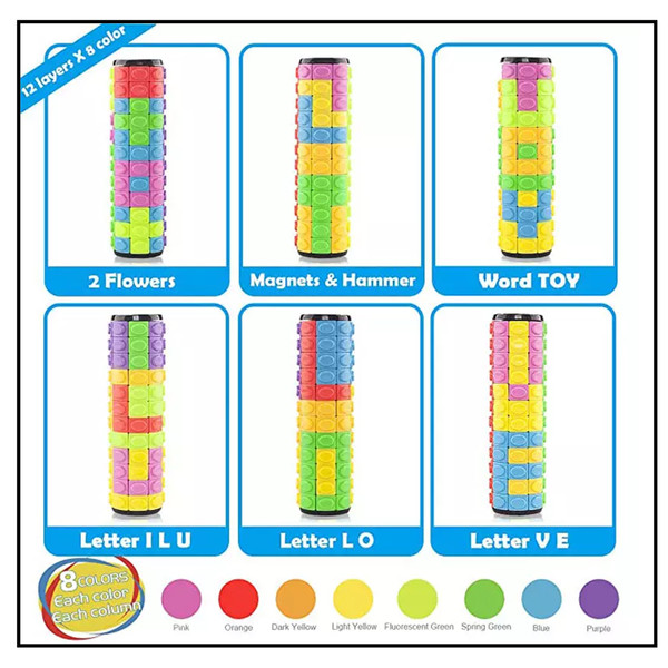 Cylindrical Shape Rotating Slide Cube Kids Toy (4).jpg