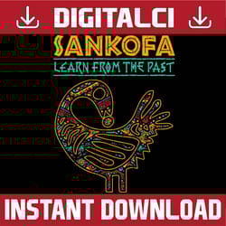 black history sankofa african bird symbol black history, black power, black woman, since 1865 png sublimation