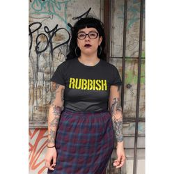 rubbish punk emo shirt mean girls womens t-shirt