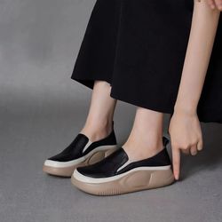 women heightening thick sole shoes
