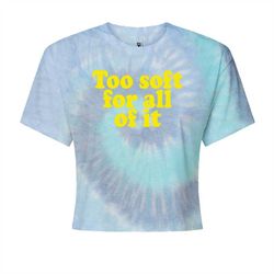 too soft for it all eras midnights lovers cropped t-shirt