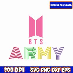 bts logo svg - bts army svg logo - bts png - army png sublimate
