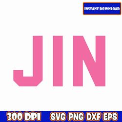 jimin svg /kpop star png / bts stickers / vector files for cricut