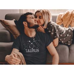taurus shirt, taurus zodiac star shirt, taurus mens shirt, taurus women gift, astrology birthday tee, horoscope tee, con