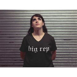 big rep reputation eras womens plus size v-neck t-shirt