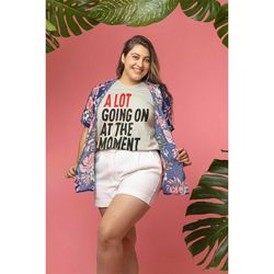 eras plus size shirt, a lot going on at the moment v-neck tshirt, concert tee, evermore shirt, pool music gift, party ts