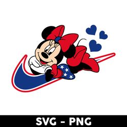 nike mickey 4th of july svg, nike logo svg, mickey mouse svg, 4th of july svg, png dxf eps file - digital file