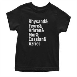 the night court squad youth t-shirt