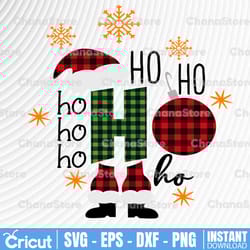 ho ho ho svg, christmas svg, christmas t svg svg, chriatmas clipart, santa svg, digital cut files, svg, dxf, ai, eps