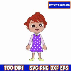 cocomelon png, cocomelon birthday clipart, png bundle, png file for cricut, layered png
