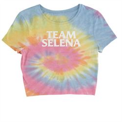 team selena - anti hailey cropped t-shirt