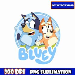 bluey png bundle - bluey cut files for cricut - bluey clipart - bluey png - bluey layered svg - bluey birthday png