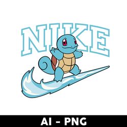 nike squirtle png, nike pokemon logo png, nike logo png, pokemon png, svg dxf eps file - digital file