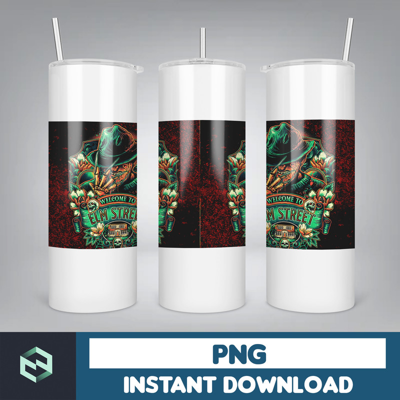Horror Tumbler Wraps for 20 oz Sublimation Tumbler, sublimation tumbler designs download, Halloween tumbler (4).jpg