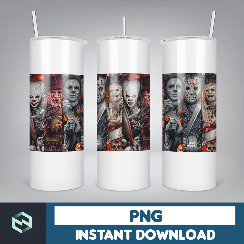 Horror Tumbler Wraps for 20 oz Sublimation Tumbler, sublimation tumbler designs download, Halloween tumbler (6).jpg