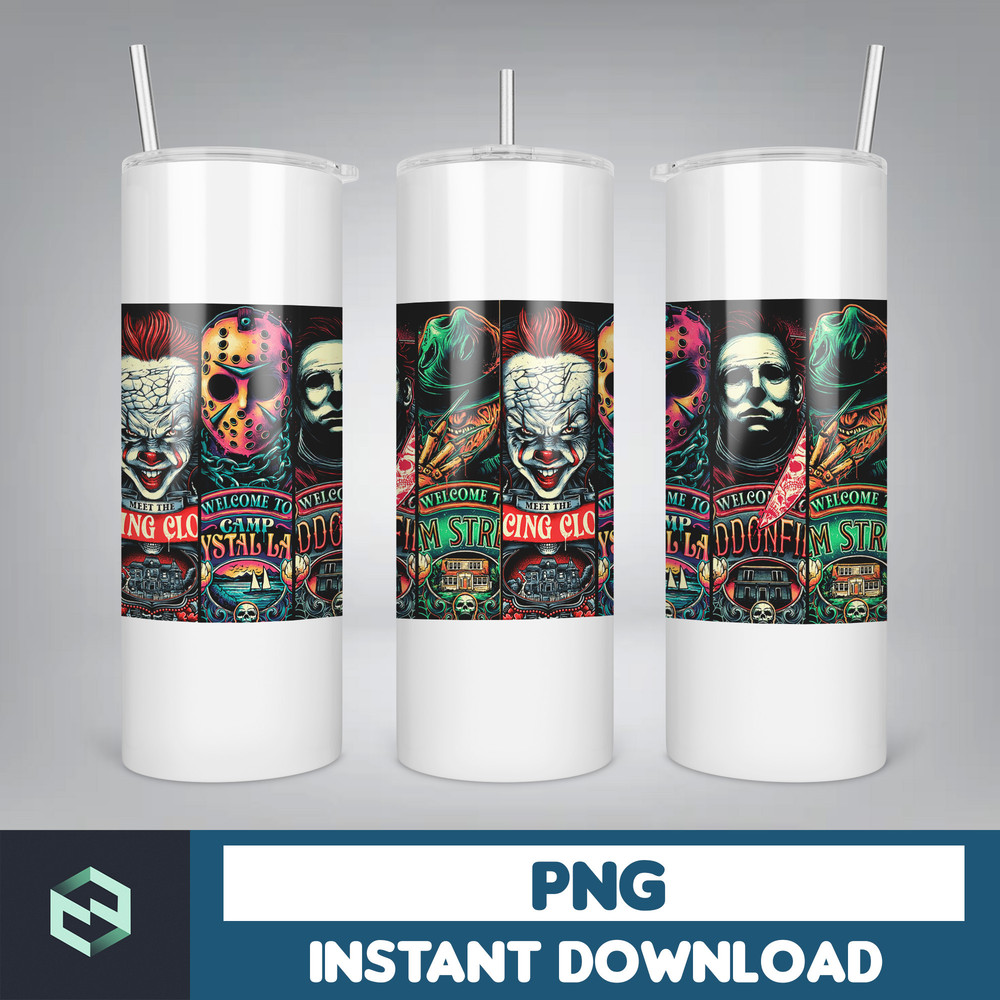 Horror Tumbler Wraps for 20 oz Sublimation Tumbler, sublimation tumbler designs download, Halloween tumbler (36).jpg