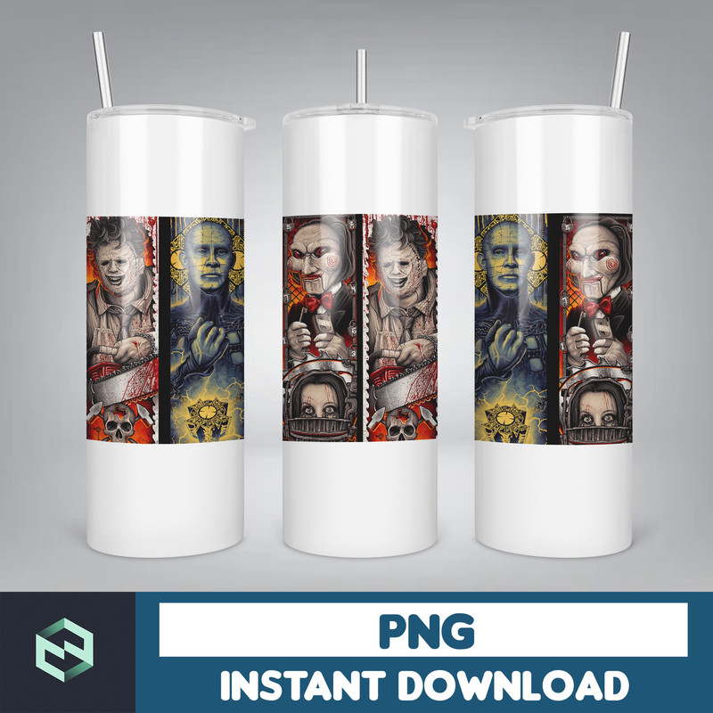 Horror Tumbler Wraps for 20 oz Sublimation Tumbler, sublimation tumbler designs download, Halloween tumbler (50).jpg