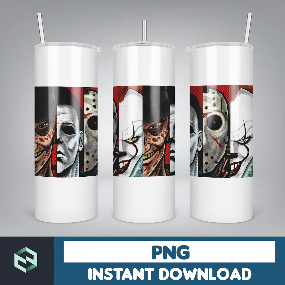 Horror Tumbler Wraps for 20 oz Sublimation Tumbler, sublimation tumbler designs download, Halloween tumbler (54).jpg