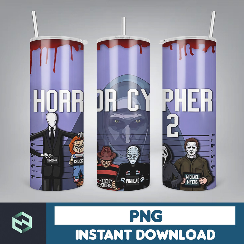 Horror Tumbler Wraps for 20 oz Sublimation Tumbler, sublimation tumbler designs download, Halloween tumbler (79).jpg