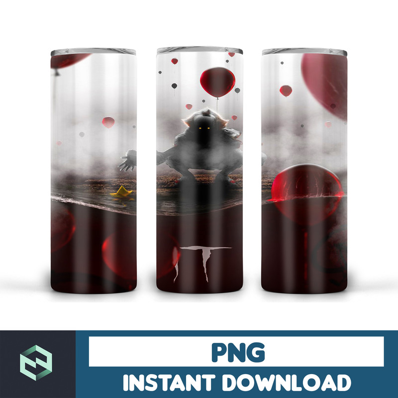 Horror Tumbler Wraps for 20 oz Sublimation Tumbler, sublimation tumbler designs download, Halloween tumbler (135).jpg