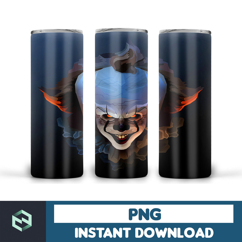 Horror Tumbler Wraps for 20 oz Sublimation Tumbler, sublimation tumbler designs download, Halloween tumbler (145).jpg