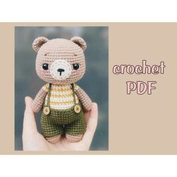 Oliver crochet, crochet pdf,  PDF crochet pattern