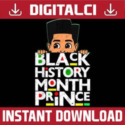 black history month prince melanin son boy toddler sons boys blm, freedom, black woman, since 1865 png sublimation