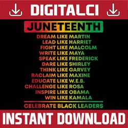 juneteenth celebrate black leaders african american history blm, freedom, black woman, since 1865 png sublimation
