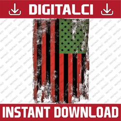 african american pride flag - pan-african green red black blm, freedom, black woman, since 1865 png sublimation