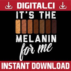 melanin for me black pride bhm african blm, freedom, black woman, since 1865 png sublimation