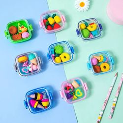 Stylish & Colourful Erasers for Children - Set of 1