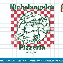 Womens Teenage Mutant Ninja Turtles Mikeys Yummy Pizza  png, digital download,clipart, PNG, Instant Download, Digital do