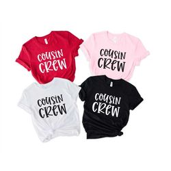 cousin crew shirt, matching cousin shirt, cousin shirt, family cousin gift, matching shirt, family shirt, summer crew sh