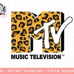 classic mtv logo leopard print png, digital download, instant download,mtv, mtv logo, mtv png