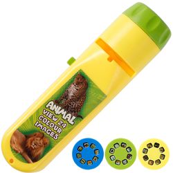 Animals Slides Projector Torch Flashlight for Kids - Pack of 1