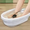 Family Enjoying Ionic Detox Foot Bath Together