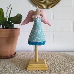 Interior toy textile miniature mannequin