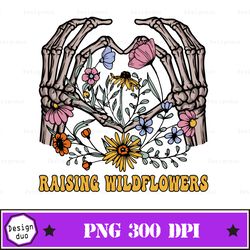 raising wildflowers skeleton png, raising wildflowers svg png
