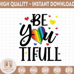 be you tiful png beautiful be-you-tiful beyoutiful positive one word quote motivational inspirational png printable art