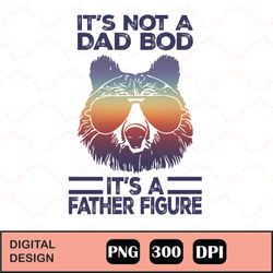 hilarious dad bod bear sublimation, design files for cricut, instant download