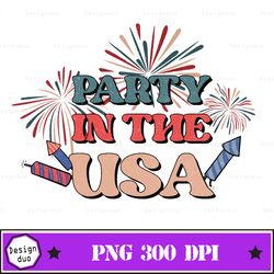 party in the usa firework png, party in the usa png, 4th of july sublimations, usa celebrations, 4th of july, independen