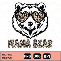 mama bear png sublimation, design files for cricut, instant download