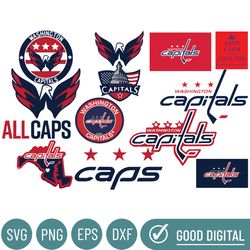 washington capitals svg, washington capitals cricut, washington capitals digital, washington capitals printables