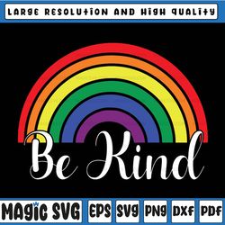 lgbt be kind svg, lesbian rainbow apparel gay pride svg, lgbt pride svg, lgbt svg, digital download