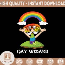 rainbow wizard lgbt svg, lgbt svg, pride svg , equality shirts, equality png