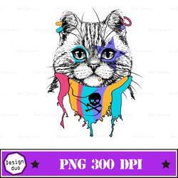 90s cat rocker sublimation