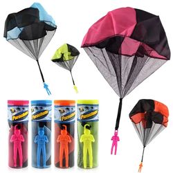 Parachute Men Flying Hand Throwing Outdoor Toy for Kids - Set of 1