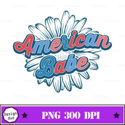 retro 4th of july png, american babe png, rocker png, fourth of july, 4th of july sublimation design, america png, patri
