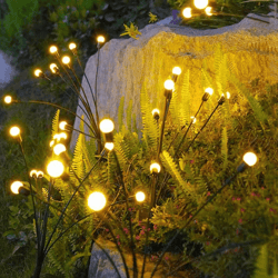 solar waterproof firefly lights