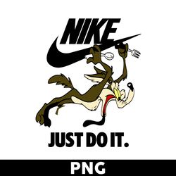 wile e. coyote nike png, nike logo png, wile e. coyote png, fashion brands png digital file - digital file